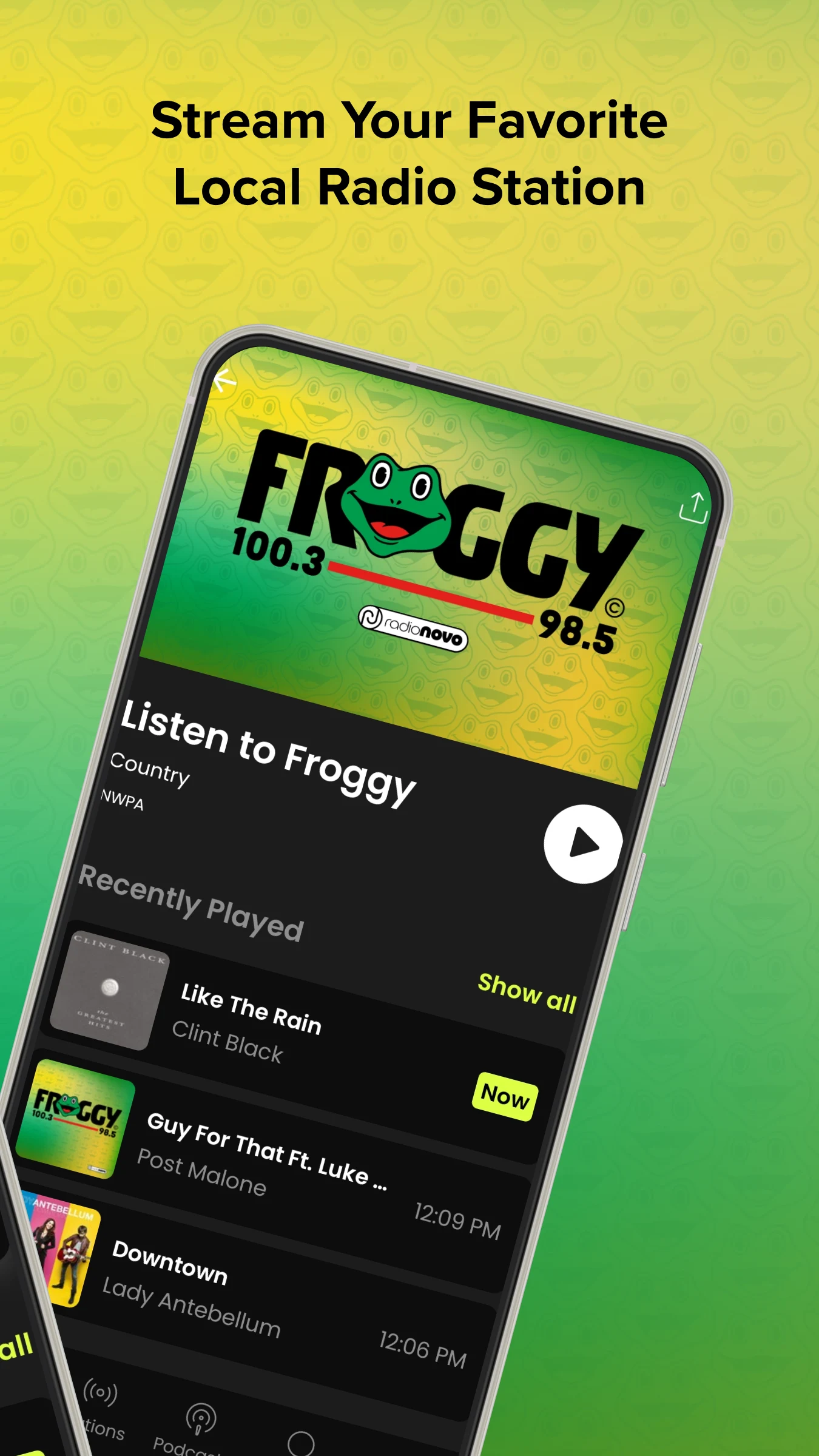 Listen to Froggy! screenshot