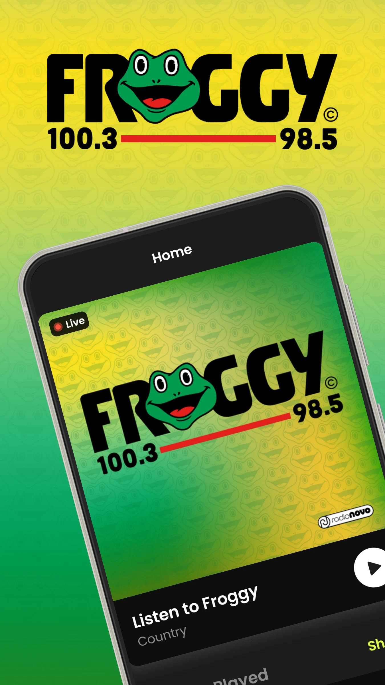 Listen to Froggy! screenshot